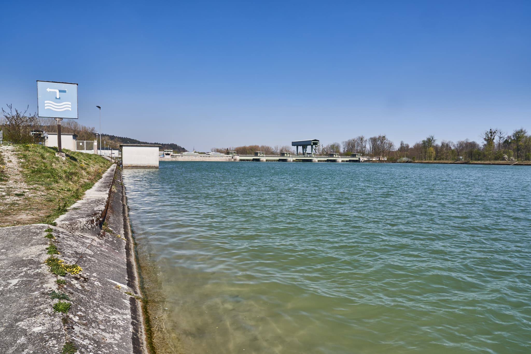 Kraftwerk am Inn, Stammham, Altötting, Oberbayern