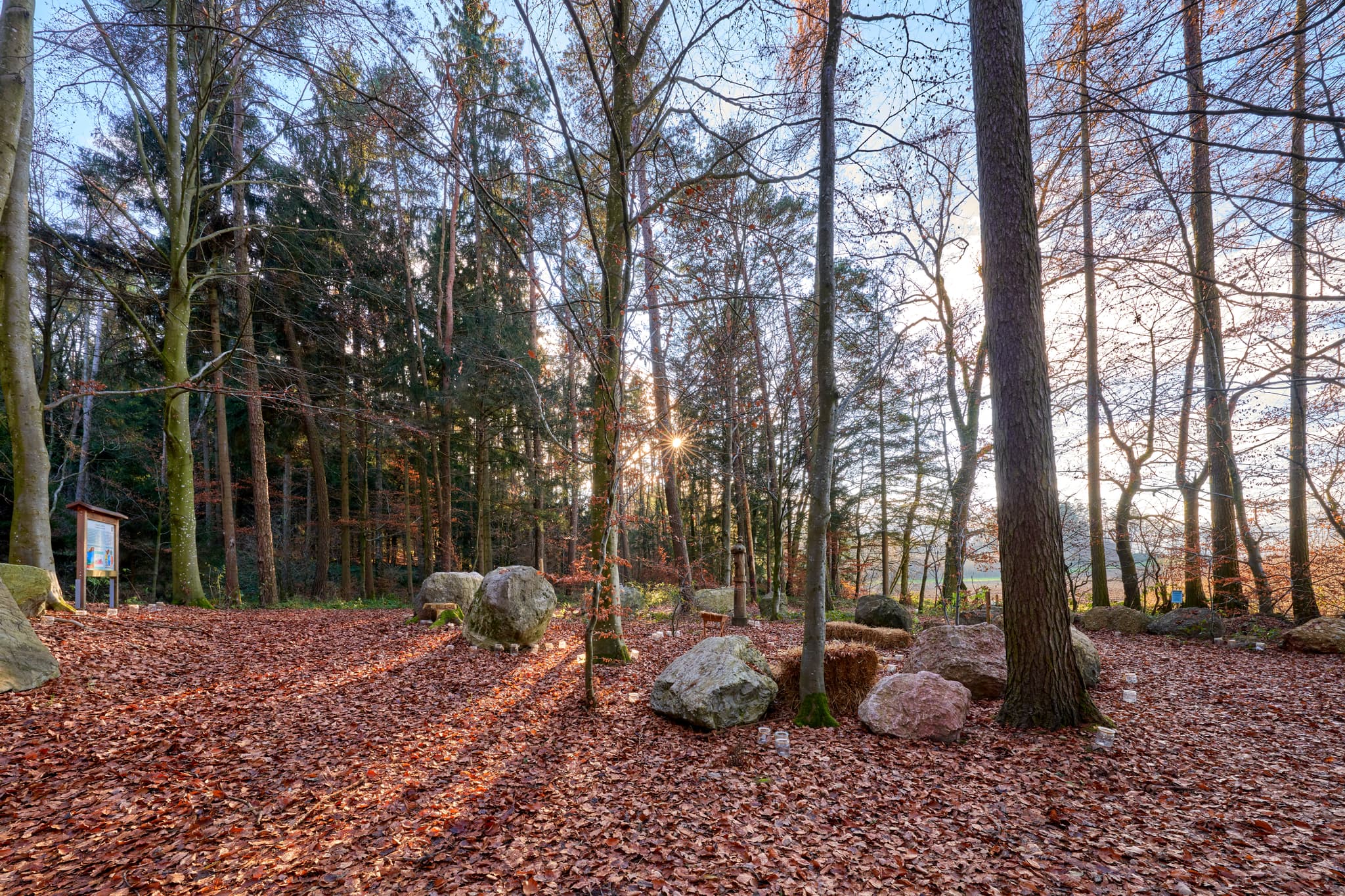 Entdecken Sie den Eiszeit-Rundweg im Asten Geopark bei Tittmoning in Oberbayern, Inn-Salzach, Deutschland. Ein faszinierender Einblick in die Erdgeschichte.