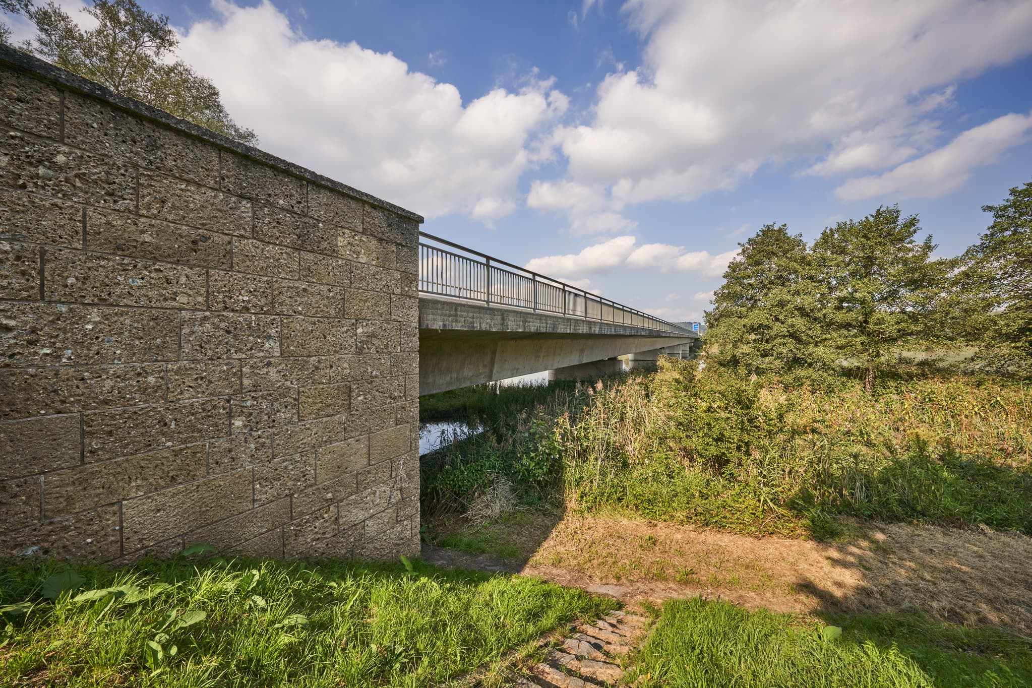 Innbrücke B299, Altötting (AÖ), Oberbayern, Inn-Salzach