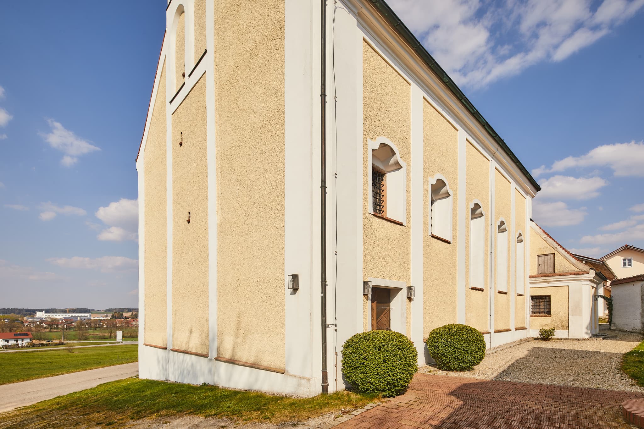 Wallfahrtskirche Maria Heimsuchung in Anzenberg, Gemeinde Massing, Landkreis Rottal-Inn, Niederbayern, Region Holzland, Deutschland.