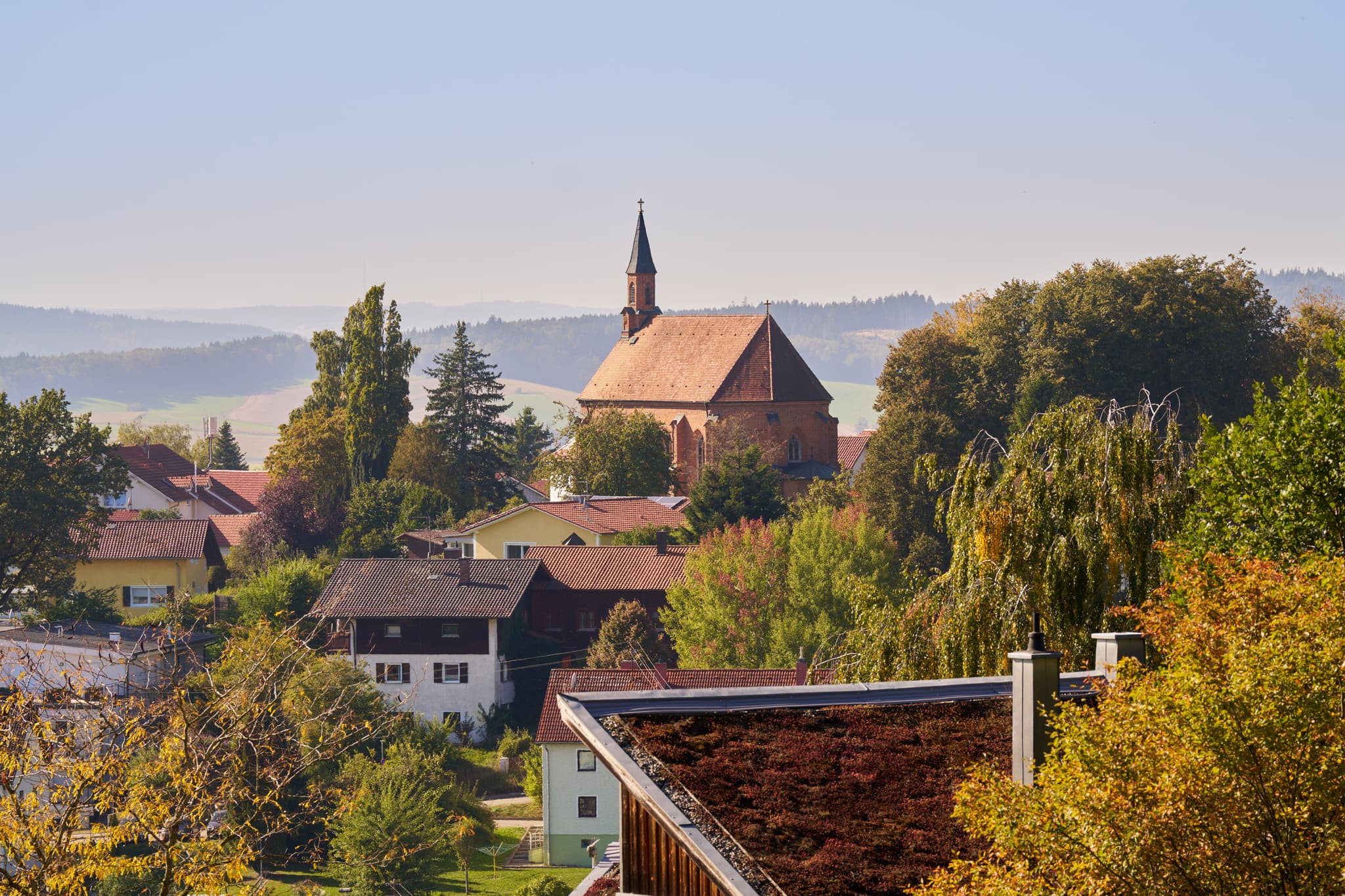 Kirche Kronberg von Waldwunderwelt, Bad Griesbach, Stadt im Landkreis Passau, Niederbayern, Bayern, Deutschland. Die Region liegt im Bayerischen Wald.