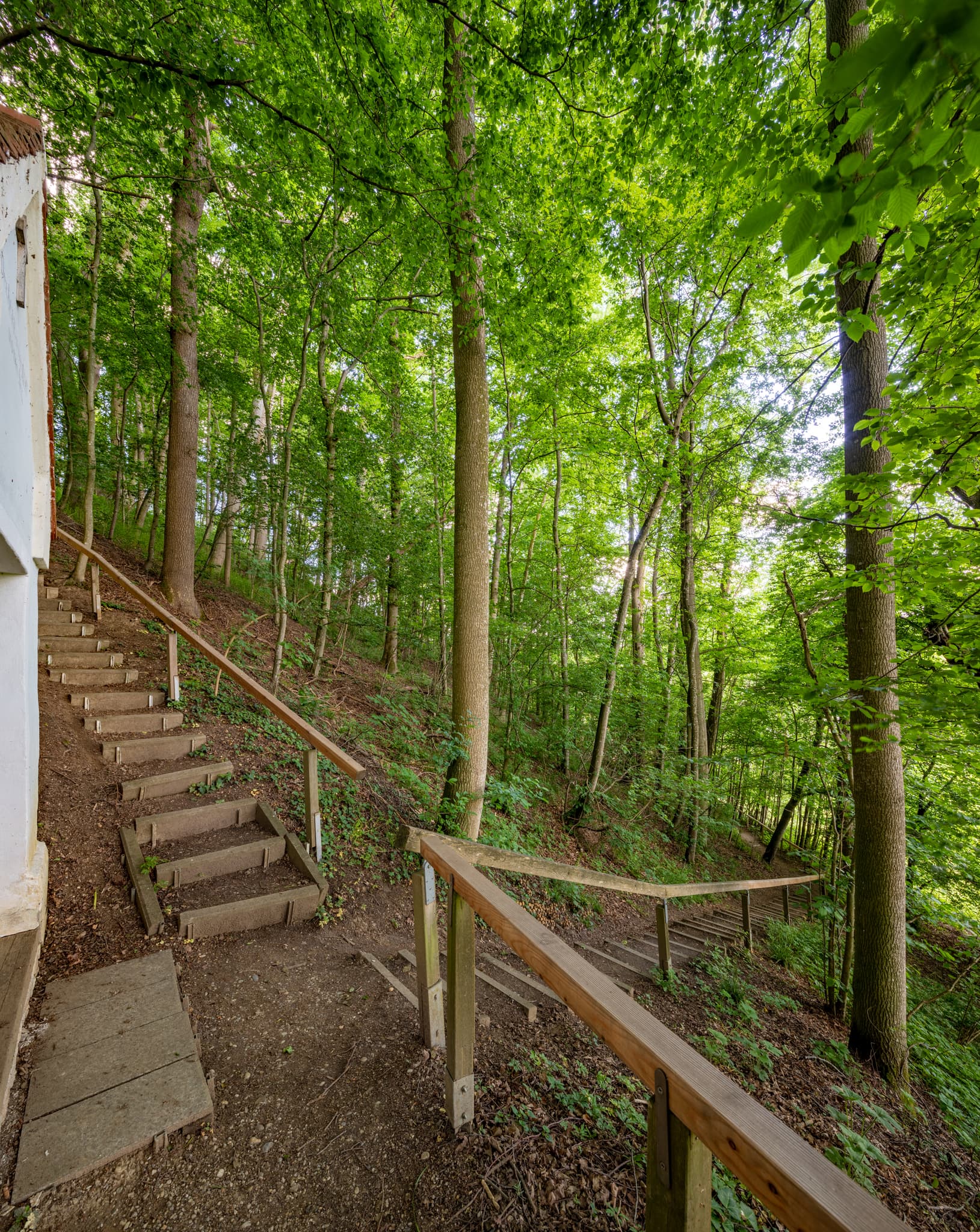 Engfurt, Engfurter Kreuzweg in Töging am Inn, Landkreis Altötting, Oberbayern, Deutschland. Malerische Landschaft in der Region Inn-Salzach.