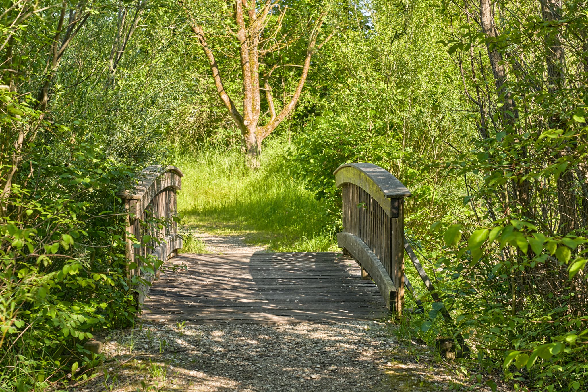 Parkbahn Anlage, Neuötting, Oberbayern, Inn-Salzach