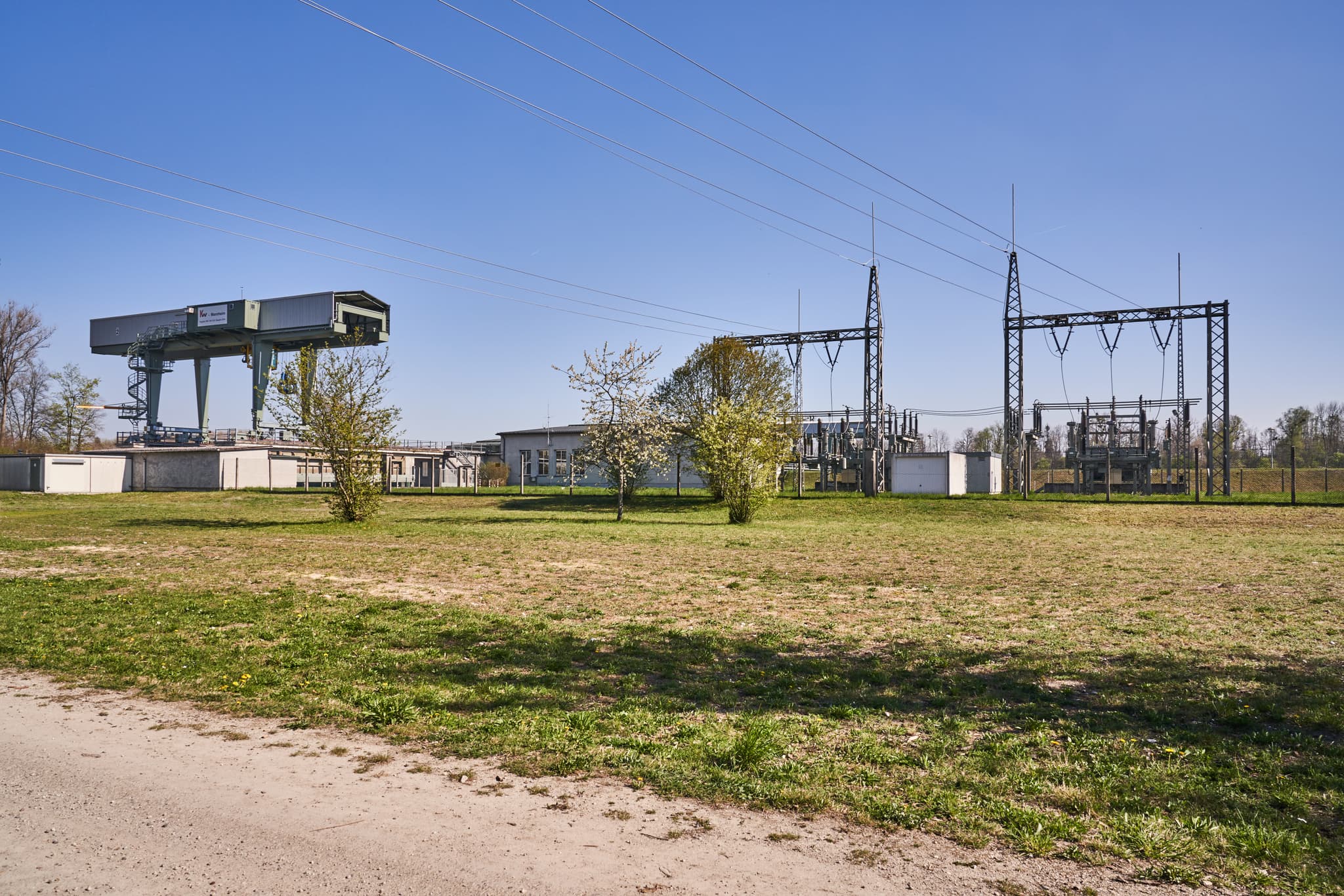 Verbund Kraftwerk am Inn, Stammham, Oberbayern, Inn-Salzach