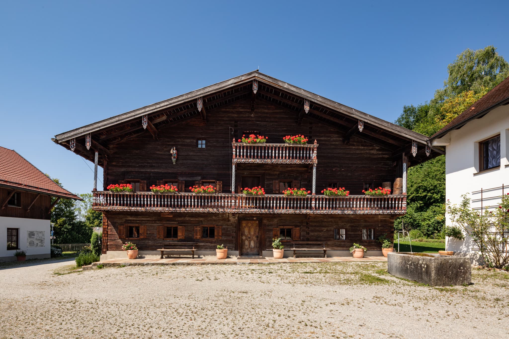 Historisches Bruder Konrad Geburtshaus in Parzham, Gemeinde Bad Griesbach im niederbayerischen Landkreis Passau, Deutschland.