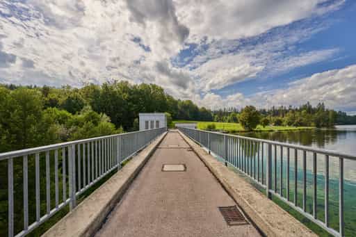 Nixe Isa am Donauradweg, Thyrnau bei Passau, Niederbayern