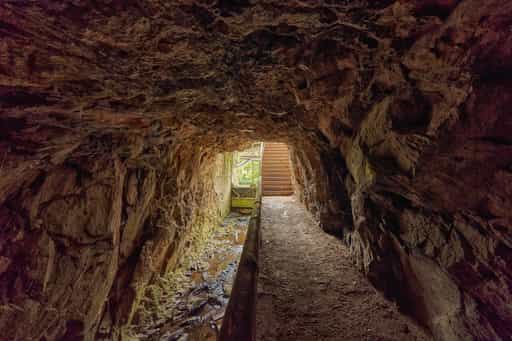 Ilz Triftsperre Tunnel, Passau, Niederbayern