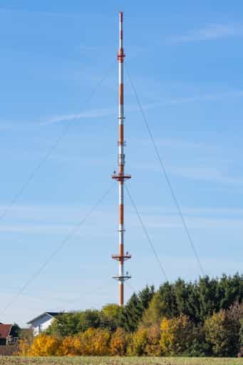 Luftbild Funkturm Rottenstuben, Rottal-Inn, Niederbayern
