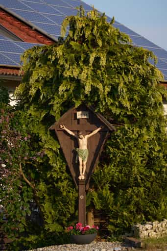 Wegkreuz Waldberger Straße, Arbing, Altötting, Oberbayern