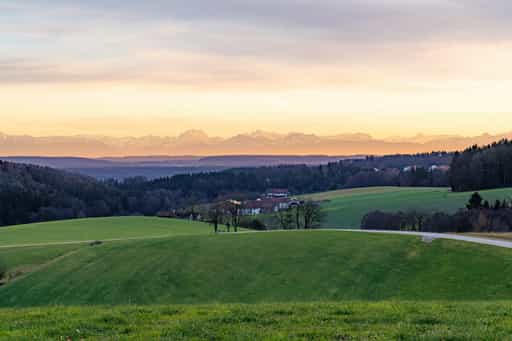 Richtung Pomming, Haizing, Altötting, Oberbayern