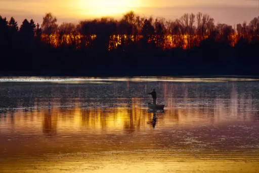 Aussichtsturm, Unterer Inn Blick nach Mining, Ering am Inn