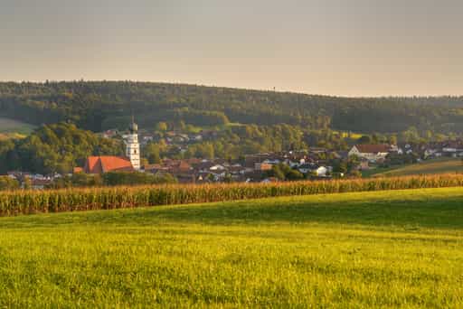 Ortsansicht Kösslarn, Landkreis Passau, Niederbayern