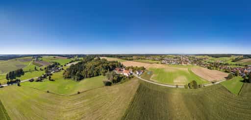 Guteneck mit Sulzbachtal Panorama, Rottal-Inn, Niederbayern