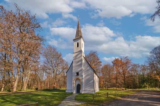 Hampersberg im Herbst, Erharting, Mühldorf am Inn