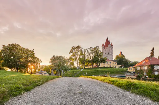 Schlossturm Burg Turm, Haag, Mühldorf am Inn, Oberbayern