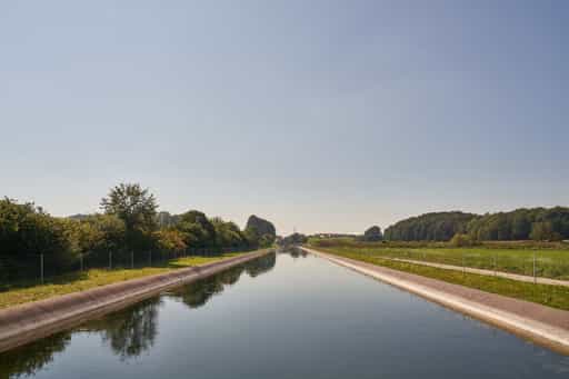 Wolfgangweg Alzkanal, Mehring, Altötting, Oberbayern