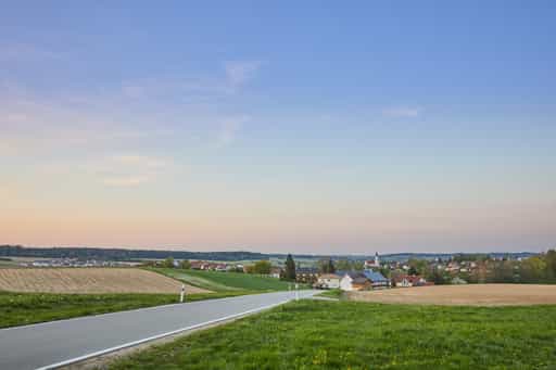 Kapelle an PAN28 Aussicht, Mitterskirchen, Rottal-Inn