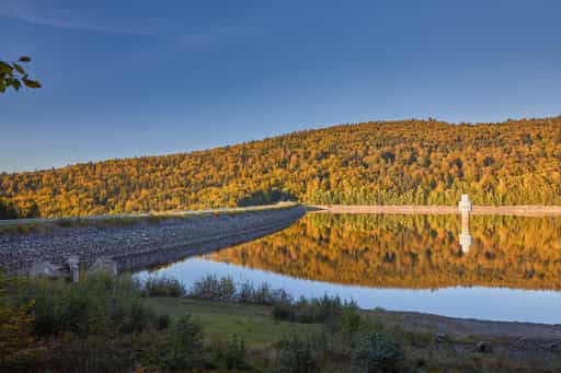 Trinkwassertalsperre Frauenau, Landkreis Regen, Niederbayern