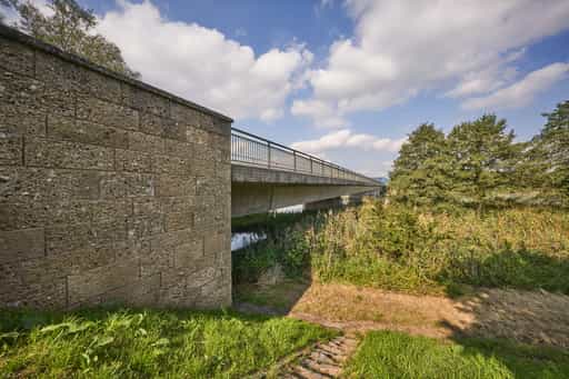 Innbrücke B299, Altötting (AÖ), Oberbayern, Inn-Salzach