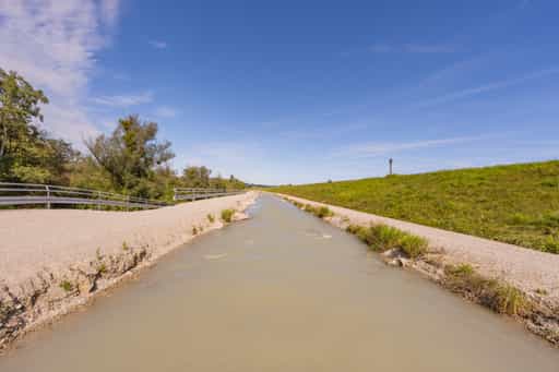 Fischwanderhilfe, Inn-Radweg am "Lago", Kirchdorf am Inn
