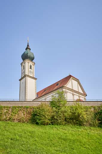 Kirche St. Martin, Niedertaufkirchen, Mühldorf, Oberbayern