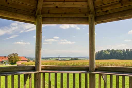 Aussichtsturm Schnaitsee, Landkreis Traunstein, Oberbayern