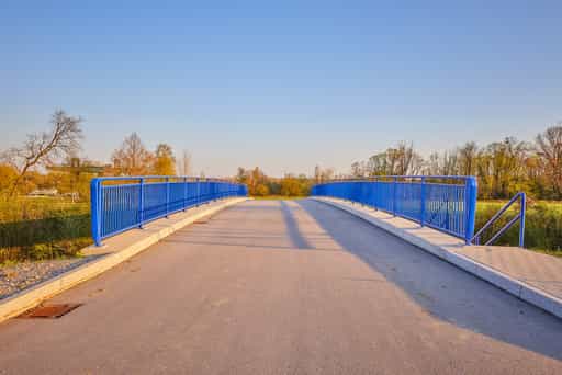 Innwerk Bahnübergang Brücke, Perach, Altötting