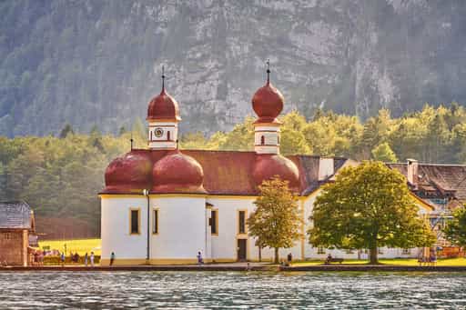 Kirche St. Bartholomä, Königssee, Berchtesgadener Land