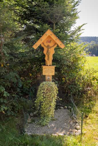 Marterl am Wanderweg 2, Guteneck nach Lapperding, Rottal-Inn