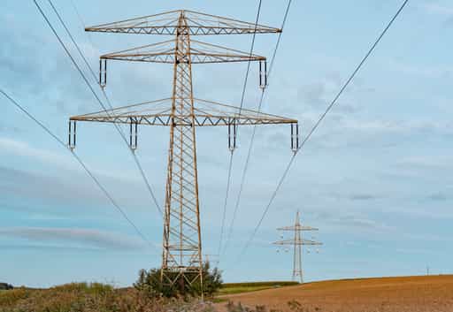 Stromtrasse Frauenhaselbach, Mühldorf am Inn, Oberbayern