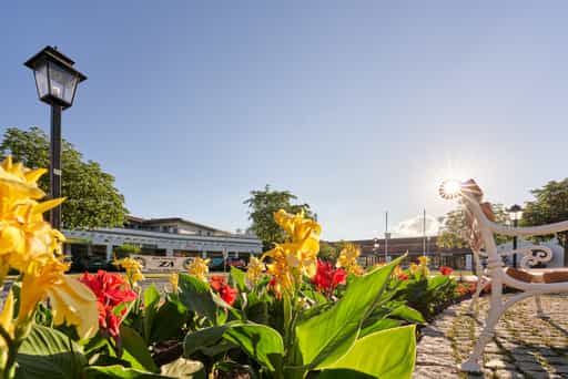Therme Kreisverkehr Brunnen an der Kurallee, Passau