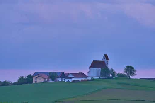 Georgenberg aus Richtung Thurmading, Pleiskirchen, Altötting