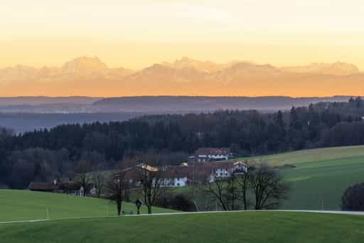Richtung Pomming, Haizing, Altötting, Oberbayern