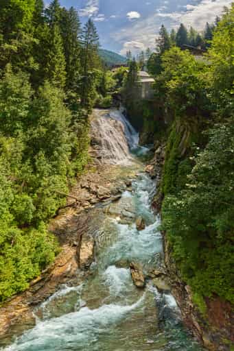 Wasserfall oben, Bad Gastein, Pongau, Salzburg
