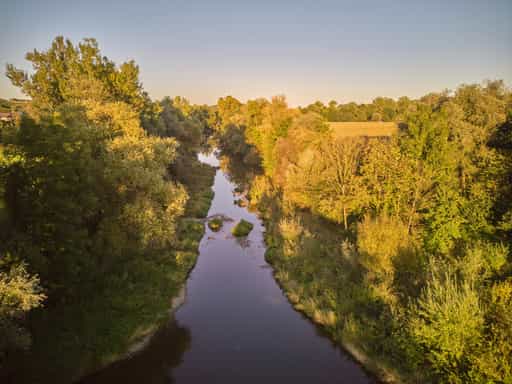 Rott abwärts höhe Löfflmühle, Rottal-Inn, Niederbayern