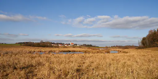 Astner Moos Landschaft, Tittmoning, Oberbayern, Inn-Salzach