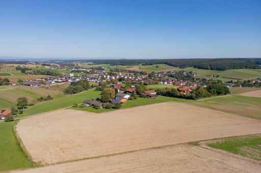 Johanniskirchen Luftbild, Landkreis Rottal-Inn, Niederbayern