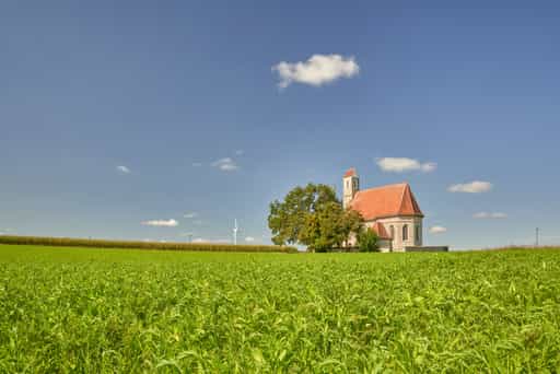 Kirche St. Alban, Peterskirchen, Tacherting, Traunstein