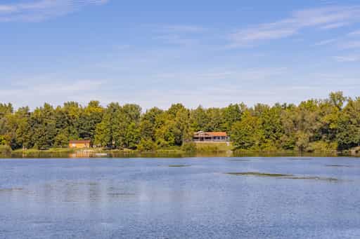 Blick zur Waldsee Stubn, Kirchdorf, Rottal-Inn, Niederbayern