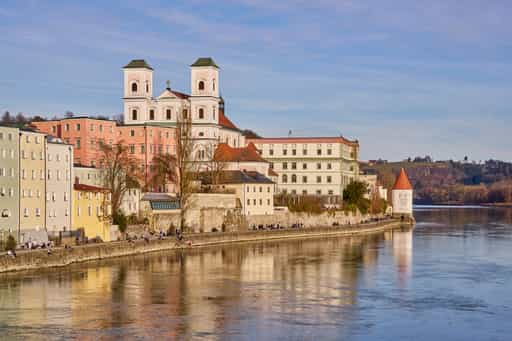 Innpromenade Passau, Niederbayern: Passauer Dom, Schaiblings