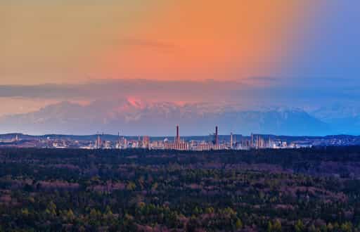 Aussicht Borealis, Leonberg, Altötting, Oberbayern