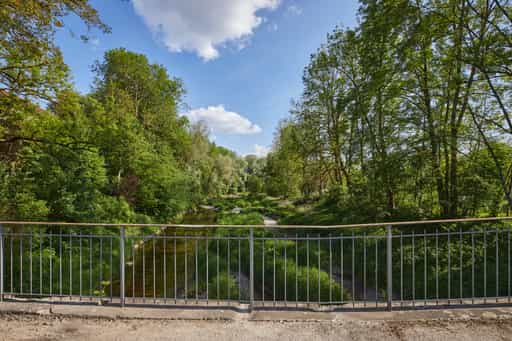 Isenbrücke Engfurt, Töging am Inn, Altötting, Oberbayern