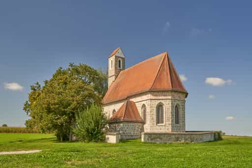 Kirche St. Alban, Peterskirchen, Tacherting, Traunstein