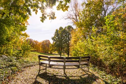 Kurpark in Bad Griesbach, Passau, Niederbayern, Rottal