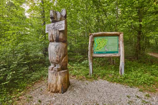 Klosterau Walderlebnispfad, Mehring, Altötting, Oberbayern