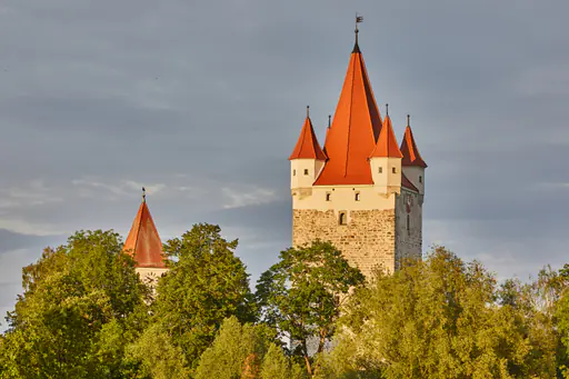 Schlossturm Burg Turm Haag, Mühldorf am Inn, Oberbayern