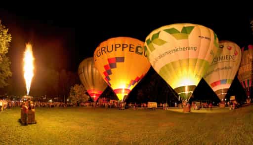 Erinnerung an das Ballonglühen 2010 Bad Griesbach, Passau