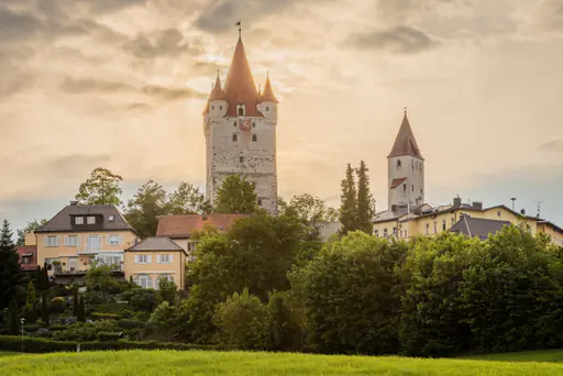 Schlossturm Burg Turm, Haag, Mühldorf am Inn, Oberbayern