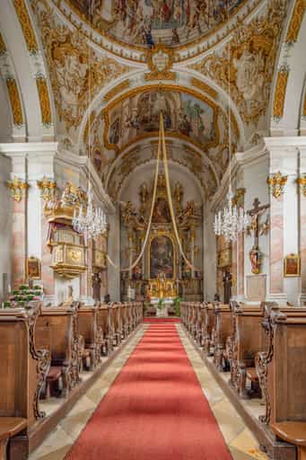 Pfarrkirche St. Vitus, Kirchweidach, Oberbayern, Inn-Salzach