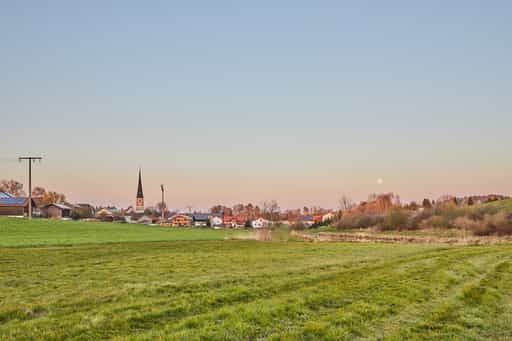 Landschaft Ort, Rogglfing, Rottal-Inn, Niederbayern